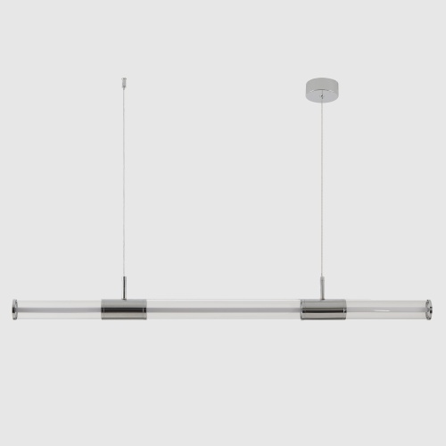 Светильник подвесной Crystal Lux LINEUP SP24W LED CHROME фото 8 Светильник подвесной Crystal Lux LINEUP SP24W LED CHROME фото 8