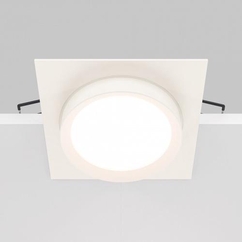 Встраиваемый светильник Maytoni Technical Hoop DL086-GX53-SQ-W фото 6