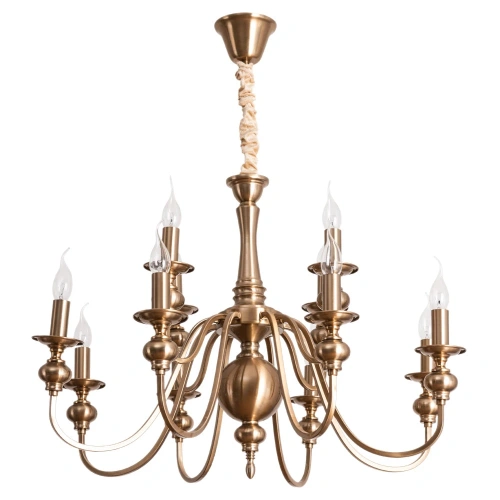 Подвесная люстра Arte Lamp PASSONI A6097LM-12PB Подвесная люстра Arte Lamp PASSONI A6097LM-12PB