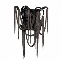 ODEON LIGHT 5067/4W HALL ODL24 525 черный матовый/черный хром/металл Бра G9 4*40W CHAINY