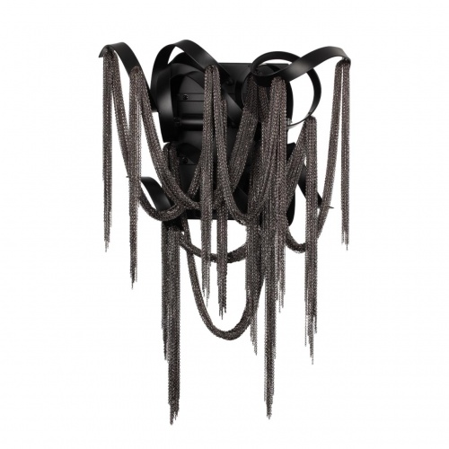 ODEON LIGHT 5067/4W HALL ODL24 525 черный матовый/черный хром/металл Бра G9 4*40W CHAINY