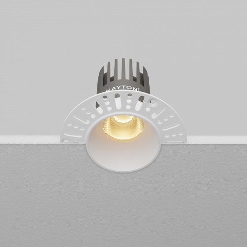 Встраиваемый светильник Maytoni Technical DL124-10W-2.7K-TRS-W фото 6 Встраиваемый светильник Maytoni Technical DL124-10W-2.7K-TRS-W фото 6