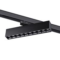 NOVOTECH 358861 PORT NT22 308 черный Светильник трехфазный трековый светодиодный IP20 LED 4000K 16W 220V ITER