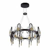 ODEON LIGHT EXCLUSIVE 5407/92L MODERN ODL_EX25 101 черный/золото/металл/стекло Люстра LED 92W 3000K 8990Лм MAGNET