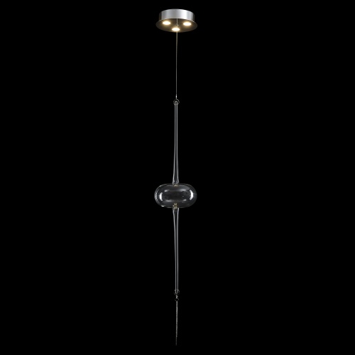 Светильник подвесной Crystal Lux GLASS SP3W LED CHROME фото 6