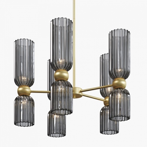 Люстра на штанге Maytoni Antic MOD302PL-10GR фото 3