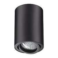 NOVOTECH 370418 OVER NT19 481 черный Накладной светильник IP20 GU10 50W 220V PIPE