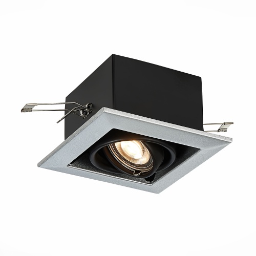 ST250.148.01 Св-к встр. Черный GU10 1*50W L126xW126xH70 220V Без ламп ST250.148.01 Св-к встр. Черный GU10 1*50W L126xW126xH70 220V Без ламп