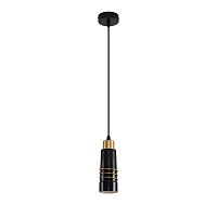 LUMION 8361/1A MODERNI LN26 523 золото/черный металл/керамика Подвес E27 60W 220V LILO
