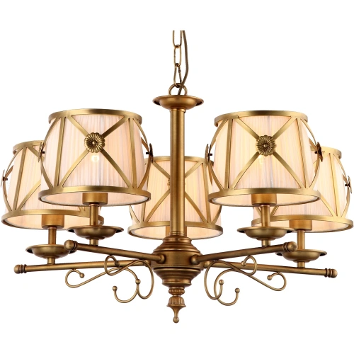 Подвесная люстра Arte Lamp CHIC A2806LM-5SR Подвесная люстра Arte Lamp CHIC A2806LM-5SR