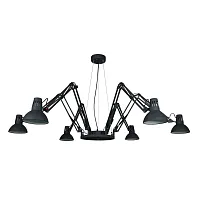 Подвесная люстра Arte Lamp RAGNO A2043SP-6BK
