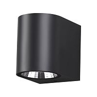 NOVOTECH 358294 STREET NT19 746 черный Ландшафтный светильник IP65 LED 4000K 4W+4W 220V OPAL