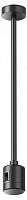 Основание на штанге Maytoni Technical Accessories for tracks Flarity TRA158C-IPC1-B