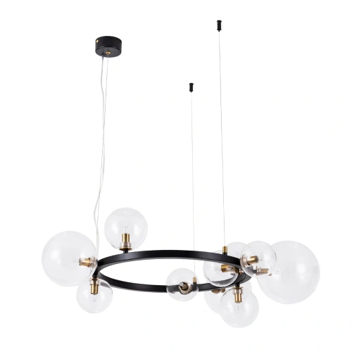 Подвесная люстра Arte Lamp VINCENT A7790SP-10BK Подвесная люстра Arte Lamp VINCENT A7790SP-10BK