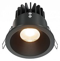 Встраиваемый светильник Maytoni Technical Zoom DL034-01-12W2.7K-B