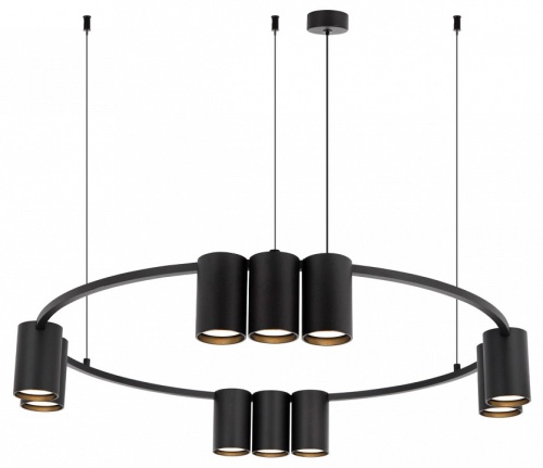 Подвесная люстра Denkirs Orbit DK4065-BK Подвесная люстра Denkirs Orbit DK4065-BK