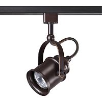 NOVOTECH 370545 PORT NT19 289 коричневый Светильник трековый однофазный трехжильный IP20 GU10 50W 230V VETERUM