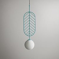 Подвесной светильник LEAF C Голубой