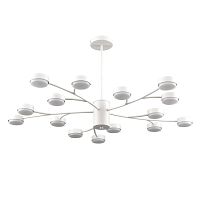 LUMION 8265/15 COMFI LN26 233 металл/металл белый/белый Люстра GX53 LED 15*7W 220V TORINA