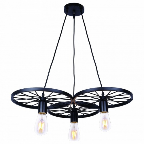 Подвесная люстра TopLight Vanessa TL1201H-03BK фото 2