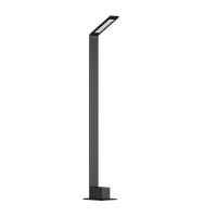 Светильник светодиодный GW-0106-800-6-BL-WW, серия GW, Черный, 6Вт, IP65, Теплый белый (3000К)