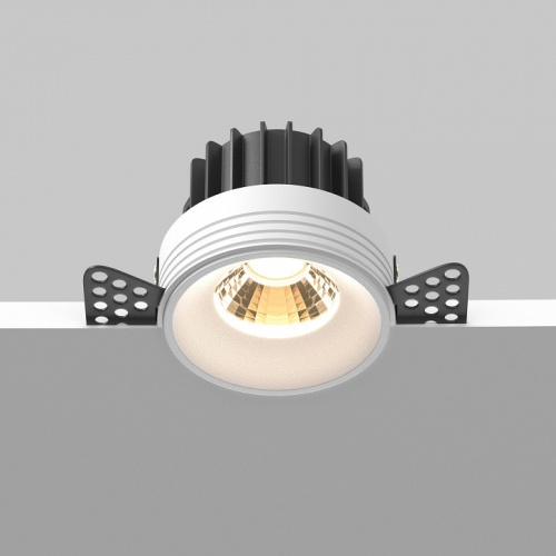 Встраиваемый светильник Maytoni Technical Round DL058-12W2.7K-TRS-W фото 3 Встраиваемый светильник Maytoni Technical Round DL058-12W2.7K-TRS-W фото 3