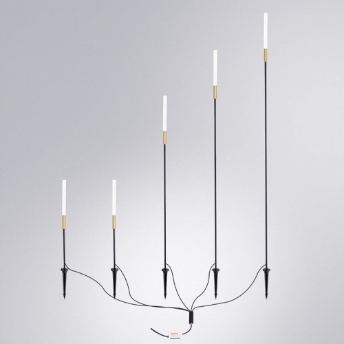 Грунтовый светильник Arte Lamp MUSTER A1083PA-5BK фото 2 Грунтовый светильник Arte Lamp MUSTER A1083PA-5BK фото 2