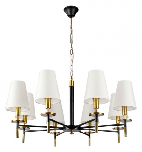 Подвесная люстра Arte Lamp RICCARDO A4075LM-8BK фото 2 Подвесная люстра Arte Lamp RICCARDO A4075LM-8BK фото 2