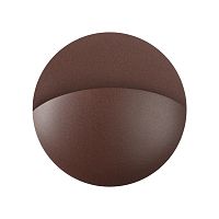 NOVOTECH 359534 STREET NT25 704 коричневый Светильник ландшафтный настенный IP54 LED 10W 100-240V 3000К HALO