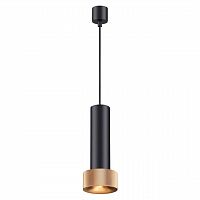 ODEON LIGHT 4741/5L L-VISION ODL20 395 черный/золотой Подвес GU10 5W 220V AFRA