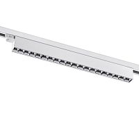 NOVOTECH 358846 PORT NT22 306 белый Светильник трехфазный трековый светодиодный IP20 LED 4000K 30W 220V ITER