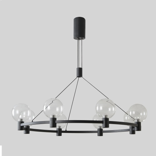 Люстра Crystal Lux DUET SP56W LED BLACK фото 4