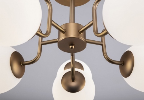 Люстра на штанге Maytoni Erich MOD221PL-10G фото 3