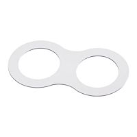 NOVOTECH 357913 SPOT NT19 539 белый Рамка декоративная к артикулам 357585-357587, 357589, 357909-357910 METIS