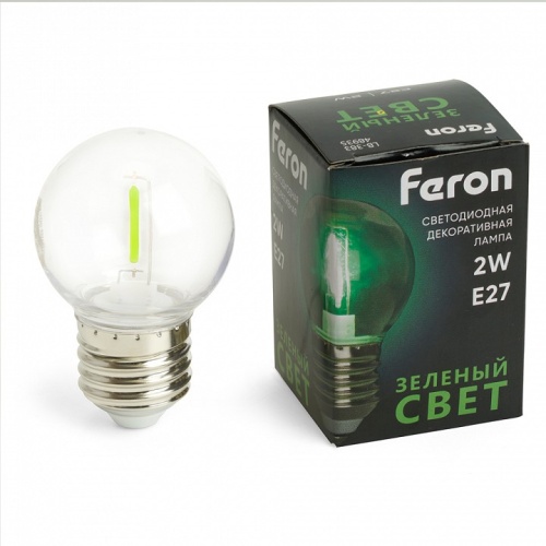 Лампа светодиодная Feron LB-383 E27 2Вт K 48935 фото 2