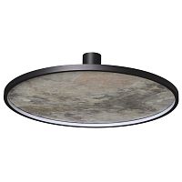 ODEON LIGHT 5078/55L L-VISION ODL24 000 черн./серо-беж./металл/натур.камень/акрил Настен.-потолочн.cветильн. LED 55W 3000K STOFLAKE