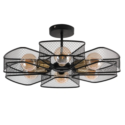 Потолочная люстра Arte Lamp MAASYM A7044PL-6BK Потолочная люстра Arte Lamp MAASYM A7044PL-6BK