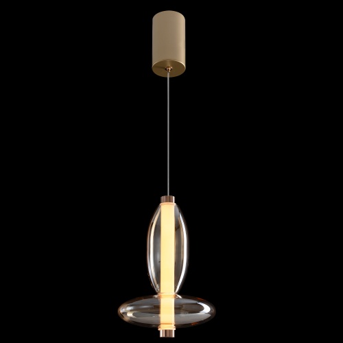 Светильник подвесной Crystal Lux QUASAR SP7W LED AMBER фото 8 Светильник подвесной Crystal Lux QUASAR SP7W LED AMBER фото 8