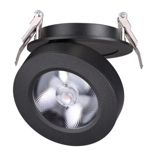 357983 SPOT NT19 460 черный Встраиваемый светильник IP20 LED 3000К 12W 220V GRODA 357983 SPOT NT19 460 черный Встраиваемый светильник IP20 LED 3000К 12W 220V GRODA