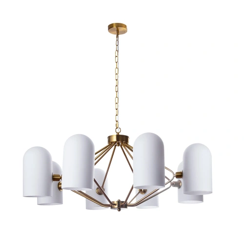 Подвесная люстра Arte Lamp CASSEL A5454LM-8PB Подвесная люстра Arte Lamp CASSEL A5454LM-8PB