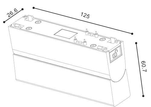 Светильник трековый SLIM, 48В 10W черный 2700-6000К DL-SLIM-FLBL-10-CCT фото 6