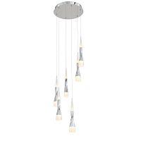 SL405.103.06 Светильник подвесной ST-Luce Хром/Хром, Белый LED 6*7W 3000K