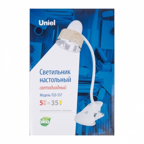 Настольная лампа офисная Uniel Tld-557 UL-00004138 фото 2 Настольная лампа офисная Uniel Tld-557 UL-00004138 фото 2