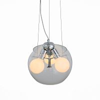SL512.103.03 Светильник подвесной ST-Luce Хром/Прозрачный E27 Globe 3*60W