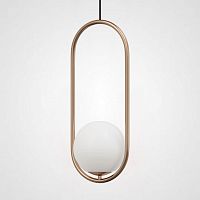 Подвесной светильник Matthew McCormick hoop 50 Бронза MILA Pendant