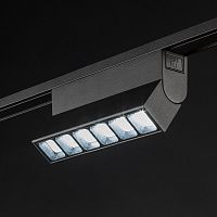 Светильник трековый SLIM, 48В 10W черный 2700-6000К DL-SLIM-FLBL-10-CCT