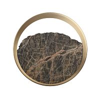 ODEON LIGHT 7068/9WL ECODESIGN ODL26 169 Настенный светильник темно-зеленый/мрамор/металл IP20 LED 9W 240Лм 3000K 220-240V VALLEY