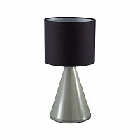 LUMION 8132/1T MODERNI LN26 480 серый/черный, керамика/текстиль Настольная лампа Е14 1*40W 220V SEGI