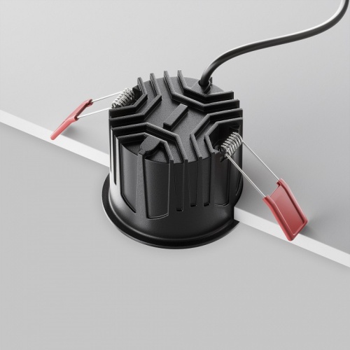 Встраиваемый светильник Maytoni Technical Alfa LED DL043-01-15W4K-RD-B-1 фото 9