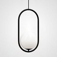Подвесной светильник Matthew McCormick hoop 40 Black MILA Pendant